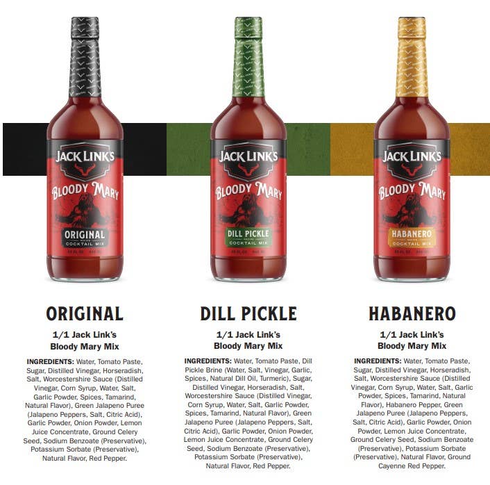 Jack Link's Bloody Mary Mix