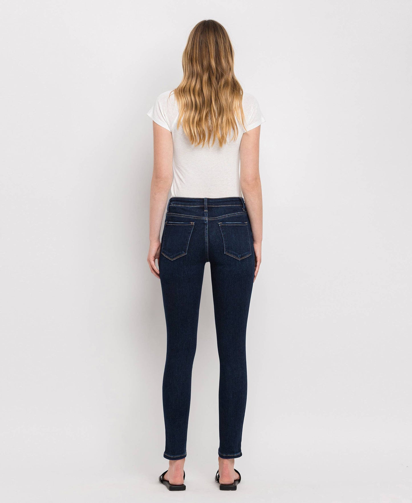 MID RISE ANKLE SKINNY JEANS LV1014