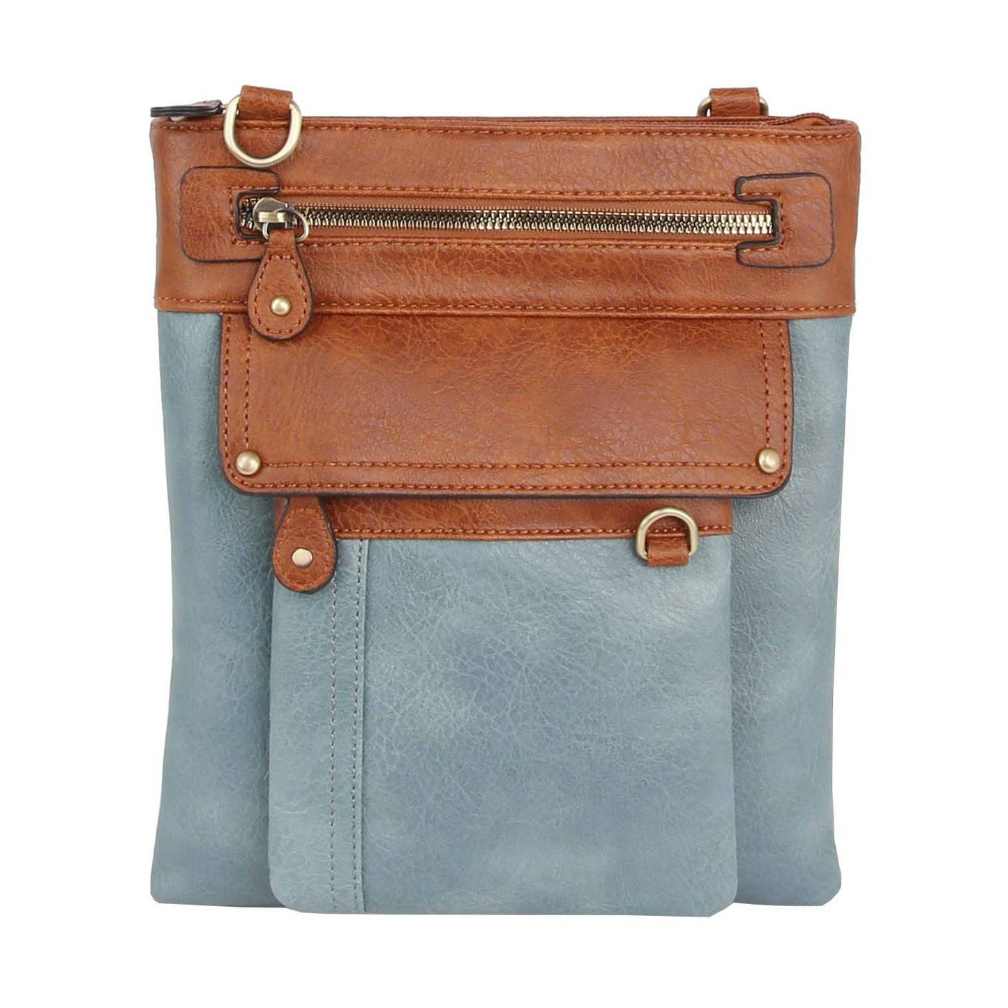Large Crossbody Handbag for Ladies Multi Pocket