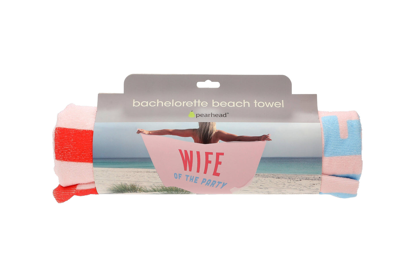 “Wife of the Party” Bachelorette Beach Towel