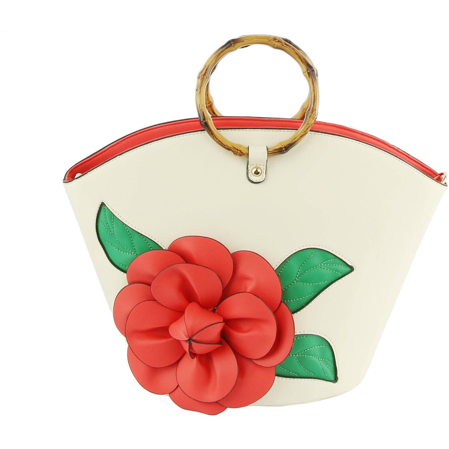Women Flower Satchel Evening Purse Party Bag