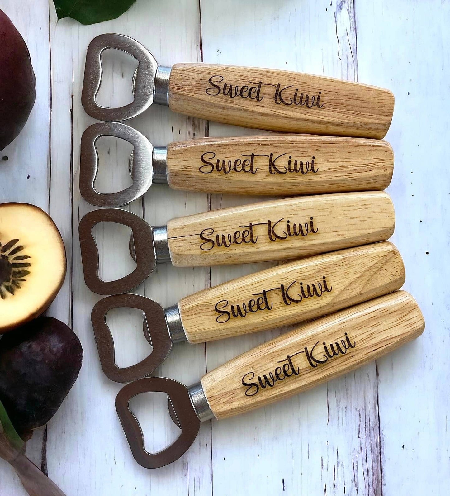 Wholesale Bottle Openers Engraved Wood For Dad Father's bar