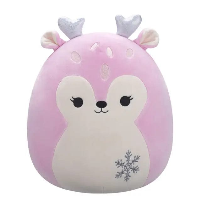 Squishmallow Christmas Plush Toy 8" Falala the Pink Fawn
