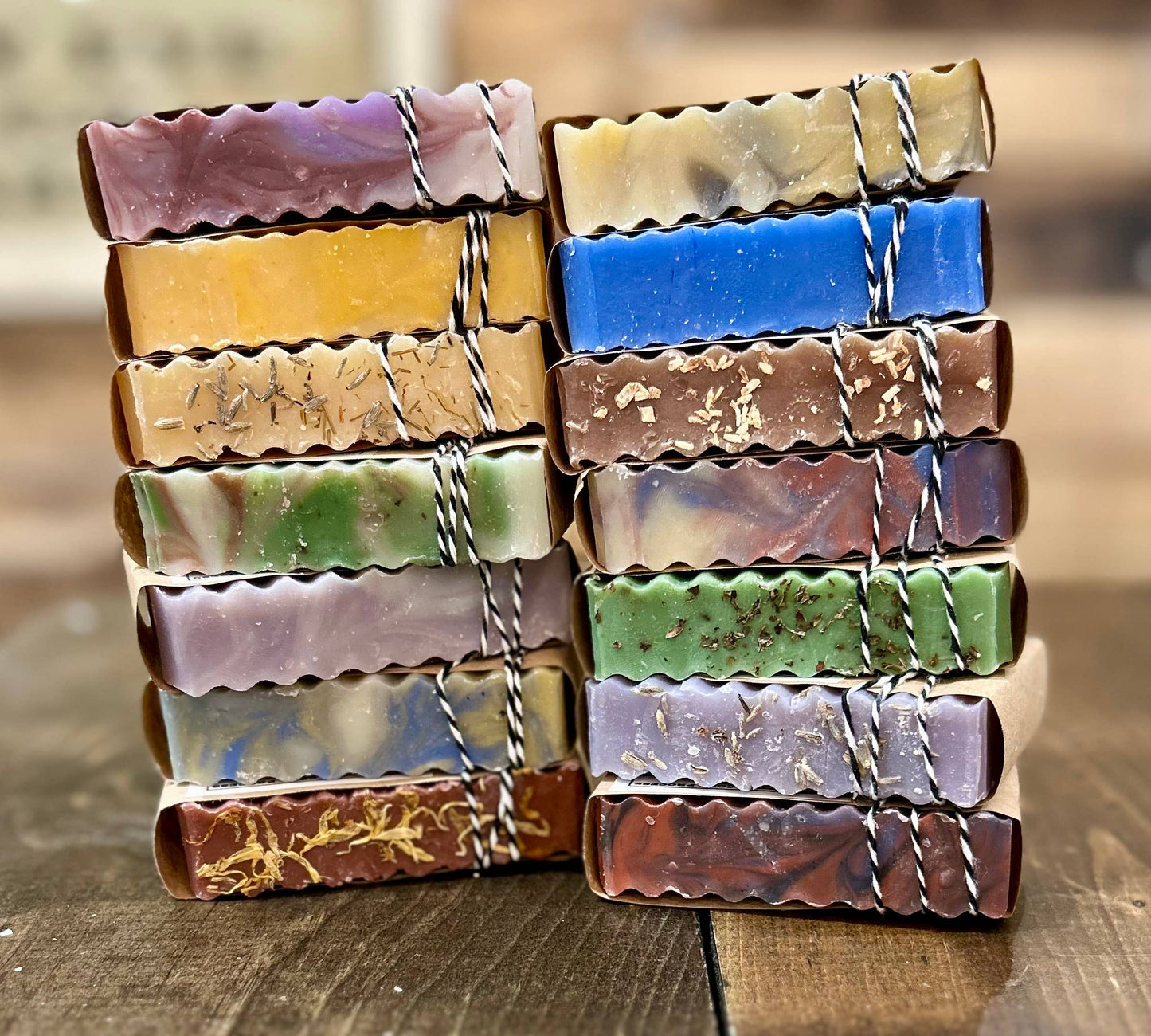 LAVENDER & LEMONGRASS BAR SOAP / COLD PROCESS