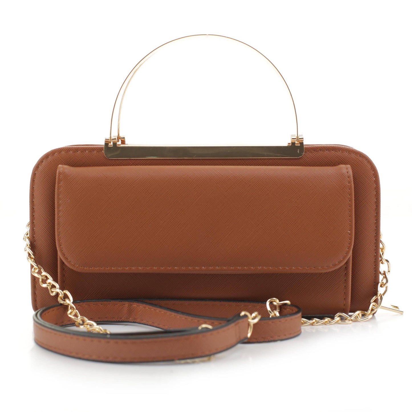 WA1230 Zip Around Wallet with Metal Handle