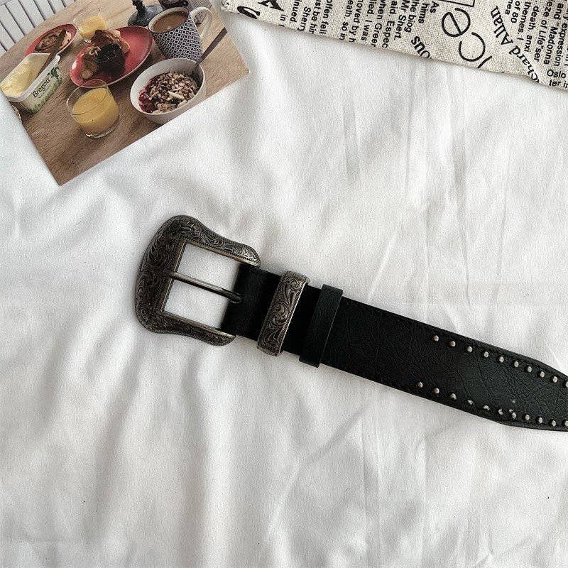 Vintage Metal Punk Adjustable Waist Belt DPWB2833