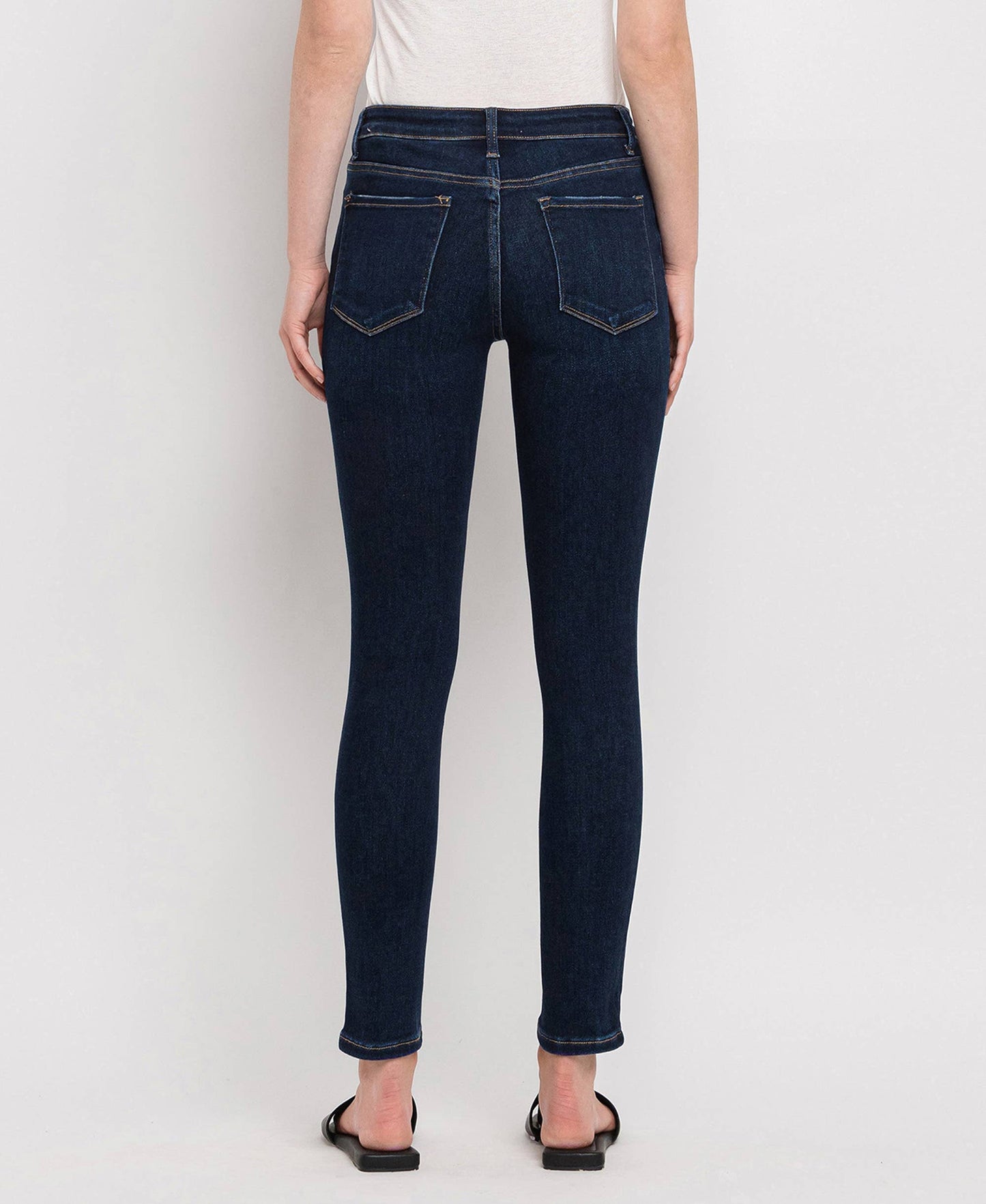 MID RISE ANKLE SKINNY JEANS LV1014