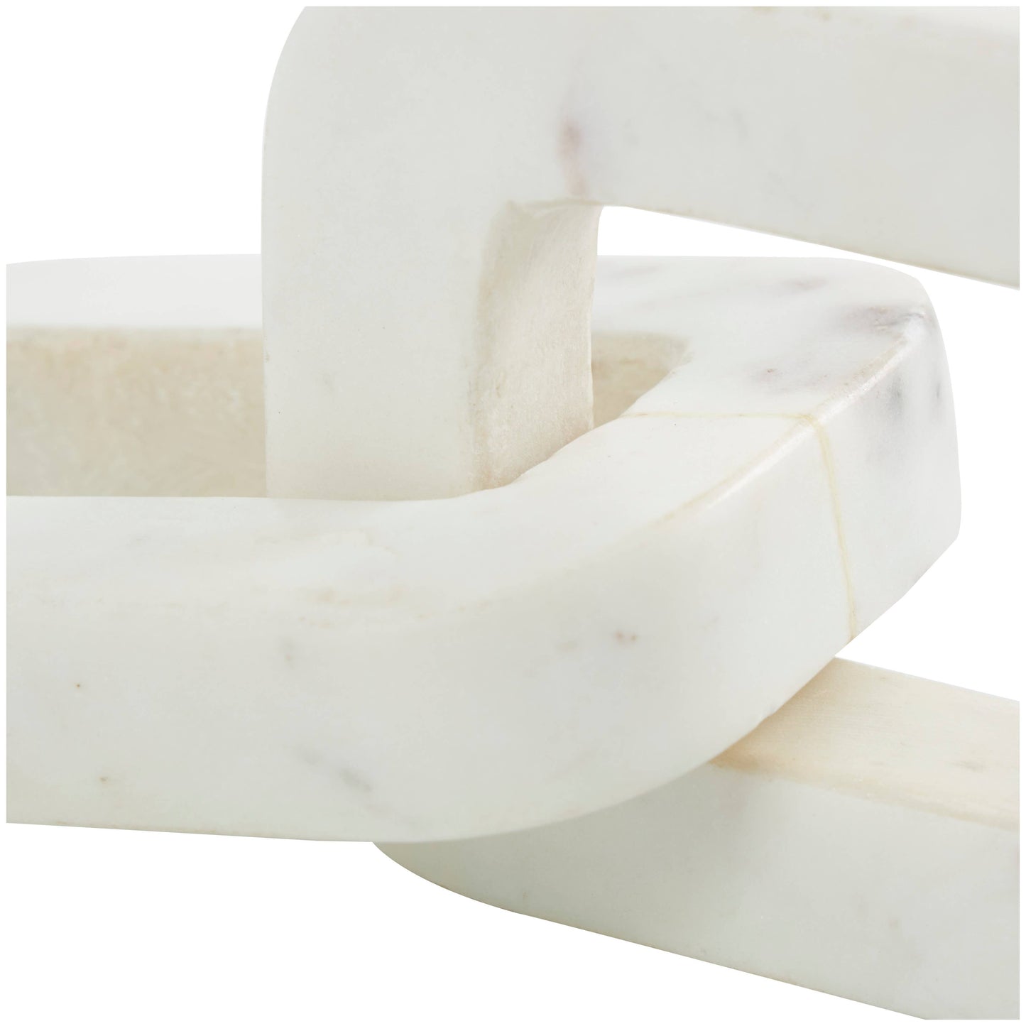 Modern White Marble Sculpture
