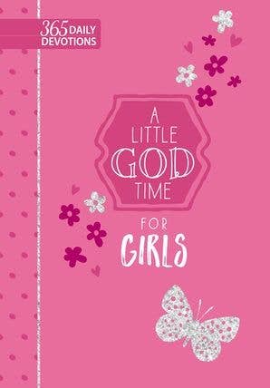 A Little God Time for Girls (Faux Leather Devotional)