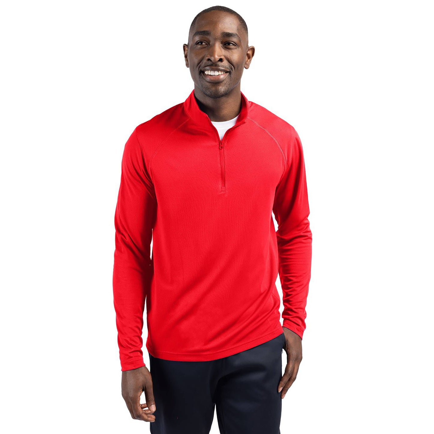Clique Ice Pique Mens Half Zip Tech Pullover