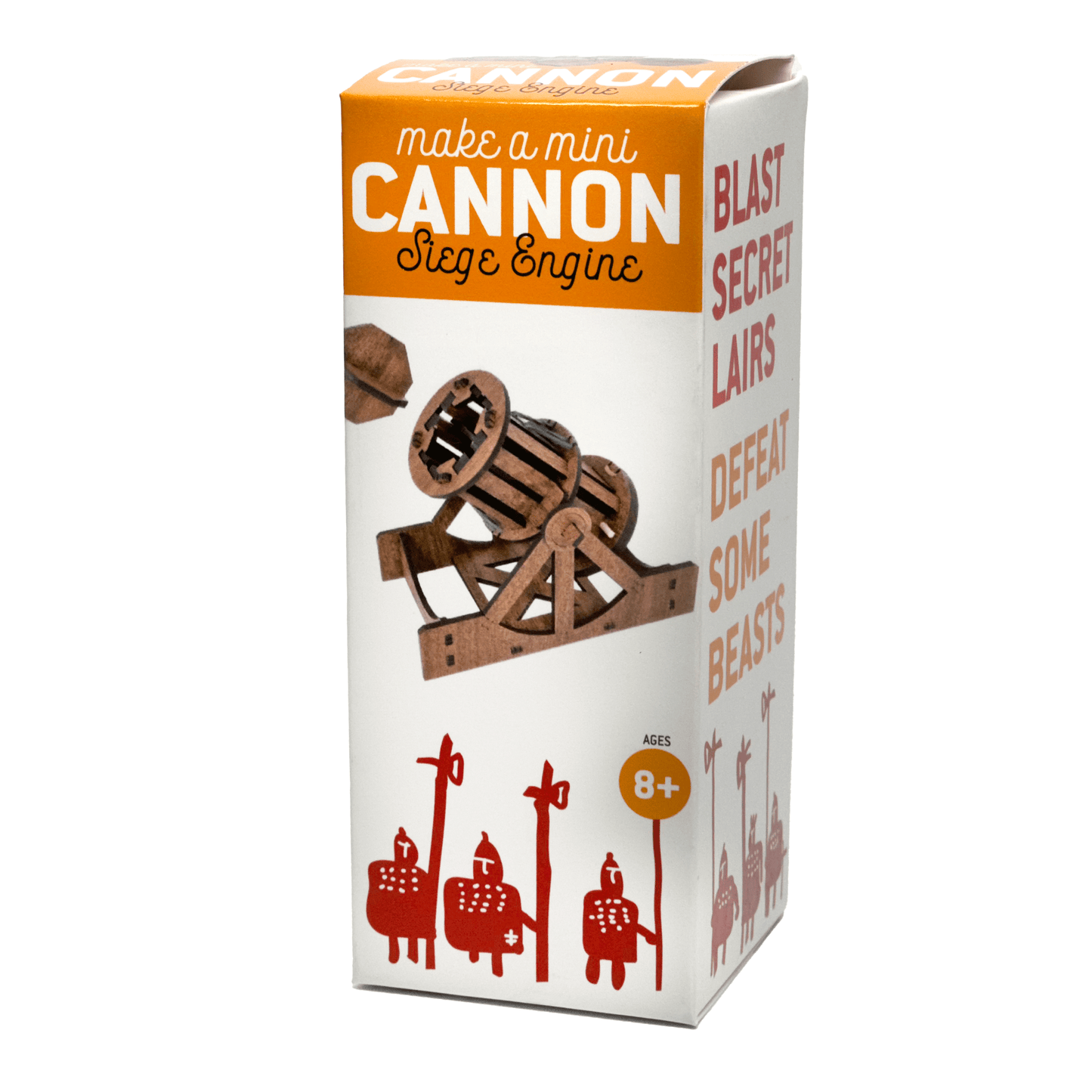 Mini Cannon : Wooden Engineering Model Building Kit