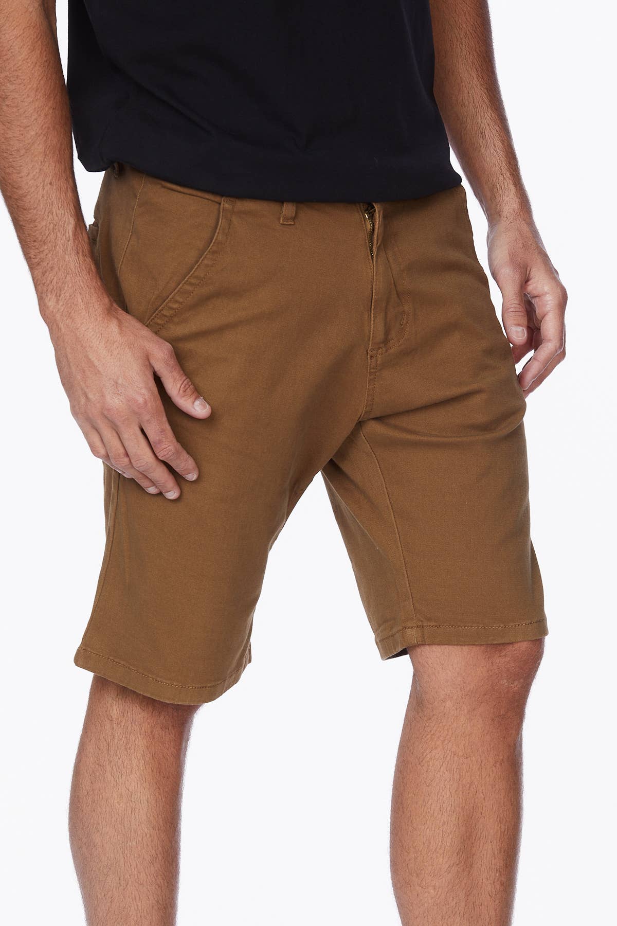 Men's Twill Summer Stretch 4 Pocket Chino Shorts