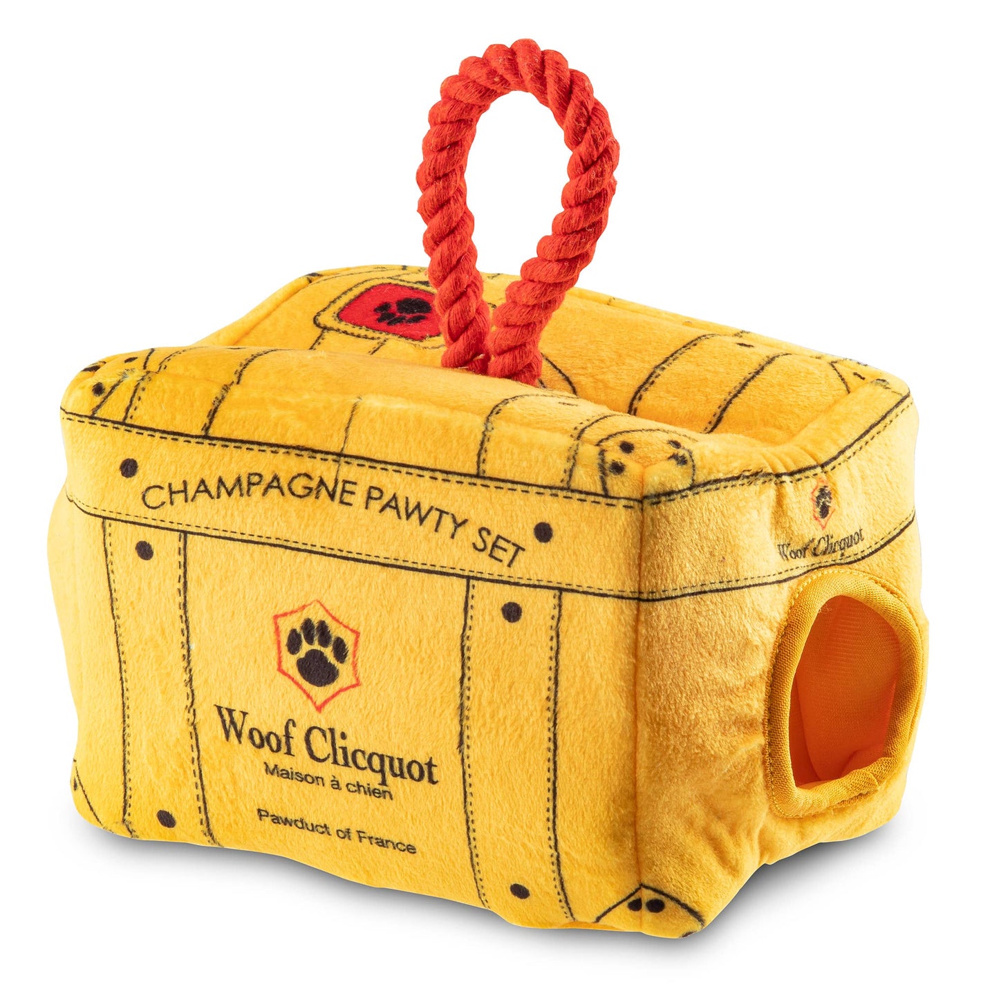 Woof Clicquot - Pawty Set Burrow Dog Toy