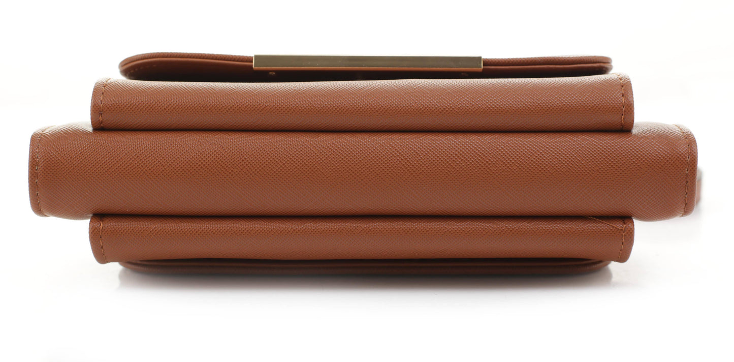 WA1230 Zip Around Wallet with Metal Handle
