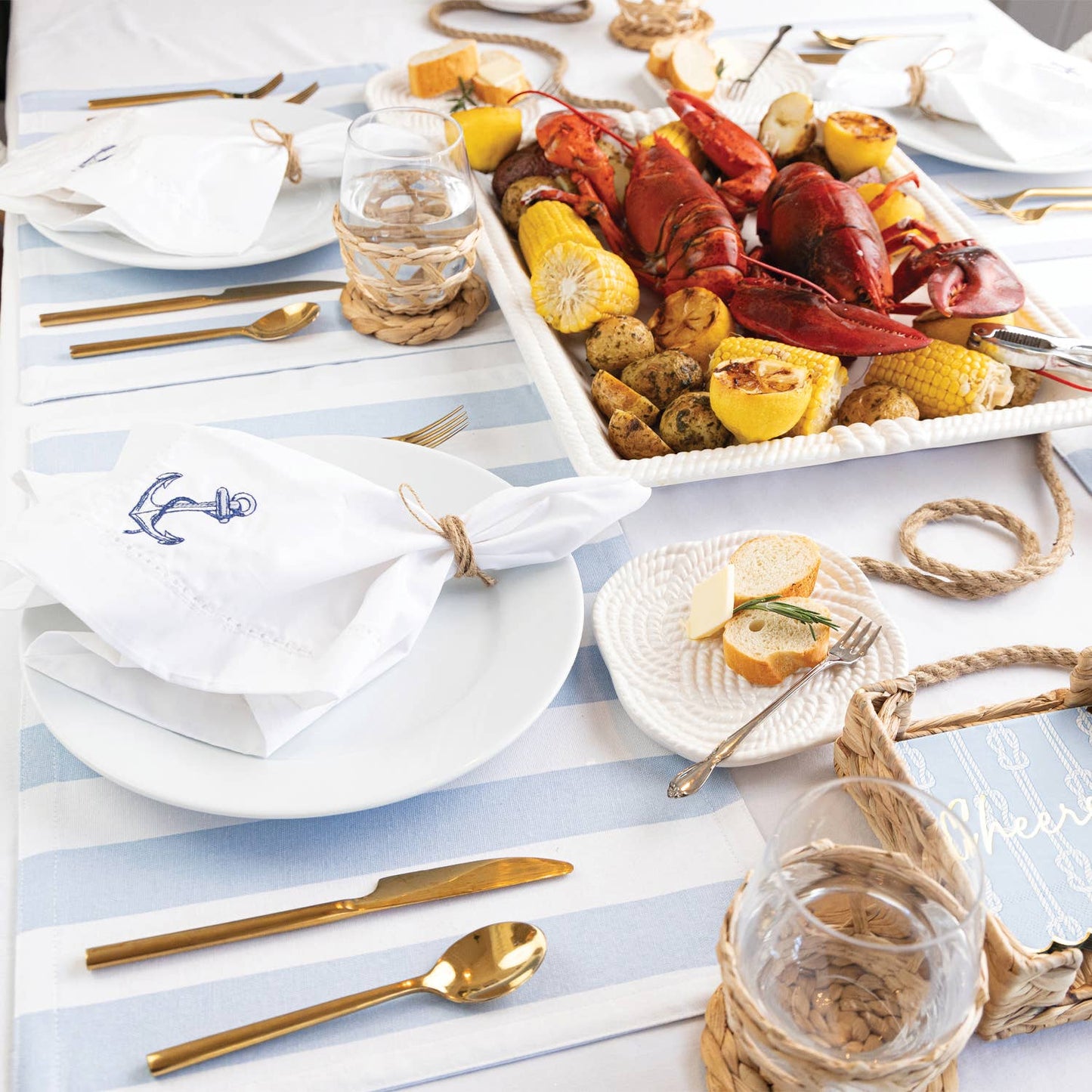 Nautical Knot Reversible Placemat