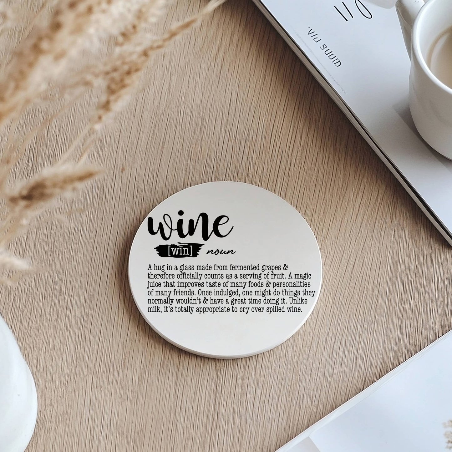 Funny Coaster Gift Sets, Humor Drink Dictionary Definitions