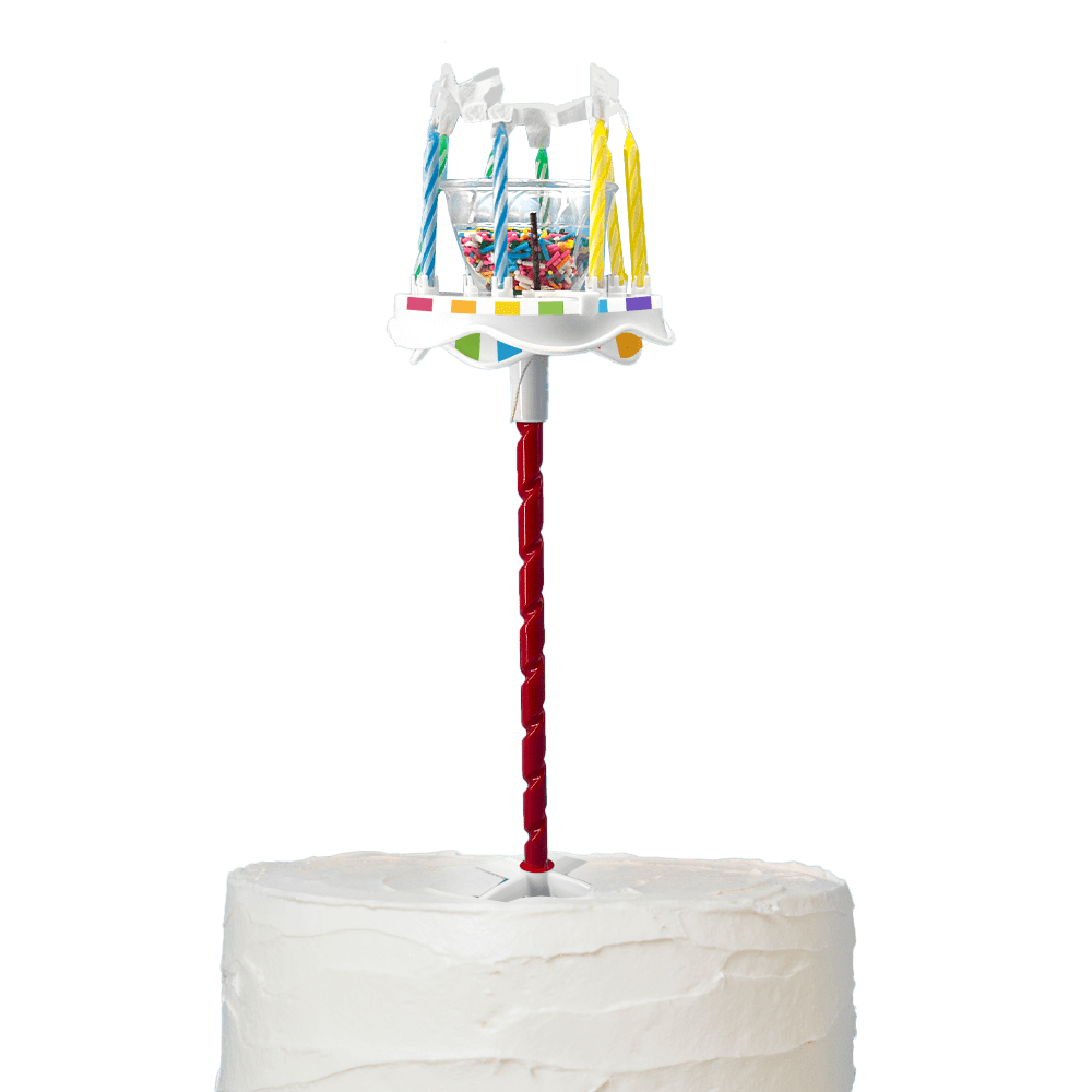 Sprinkle Fountain Birthday Candle
