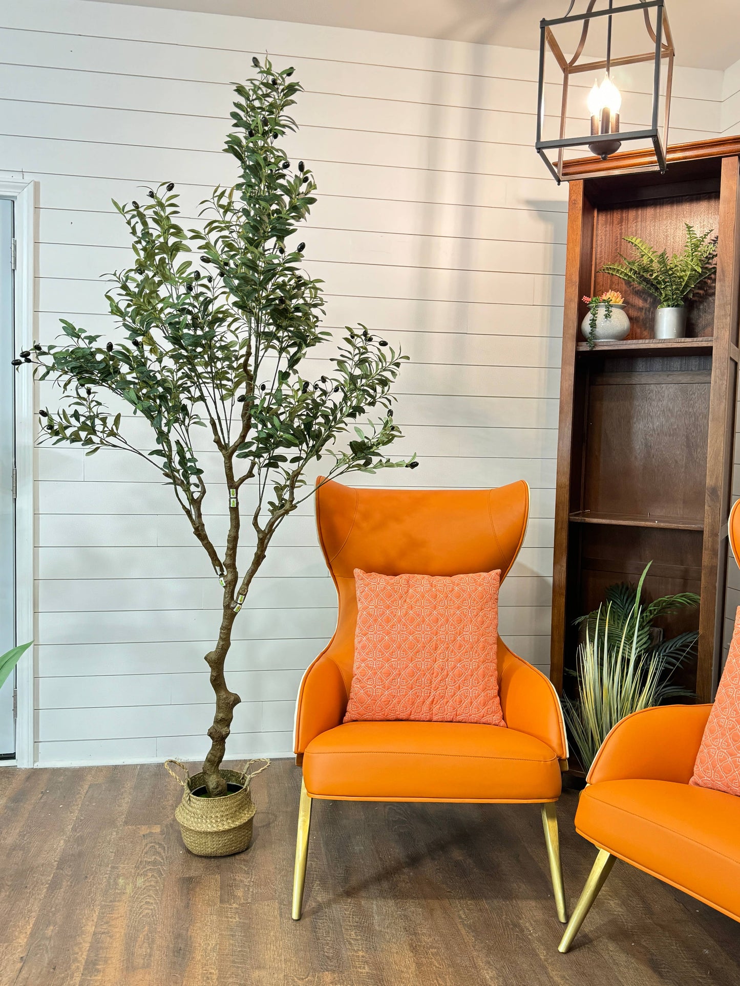Artificial Realistic Olive Tree-high desen lush leaves
