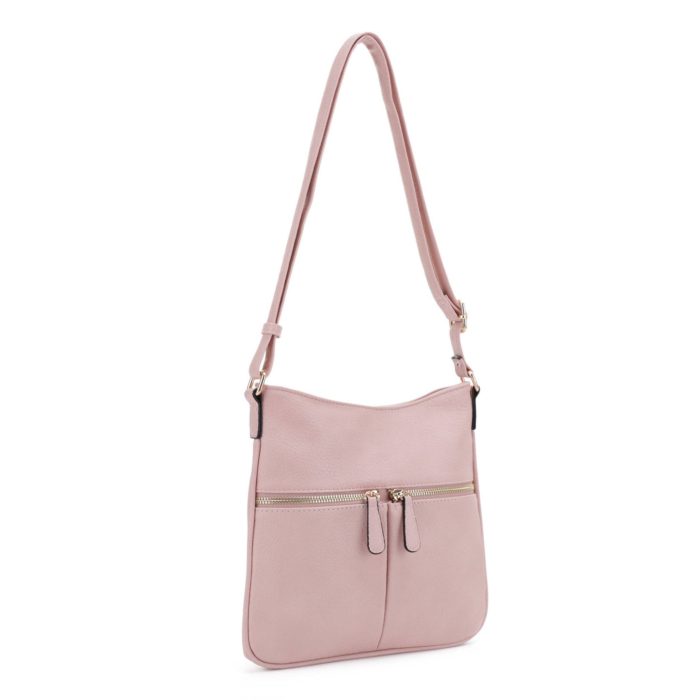 FC19547 Double Front Pocket Crossbody Bag