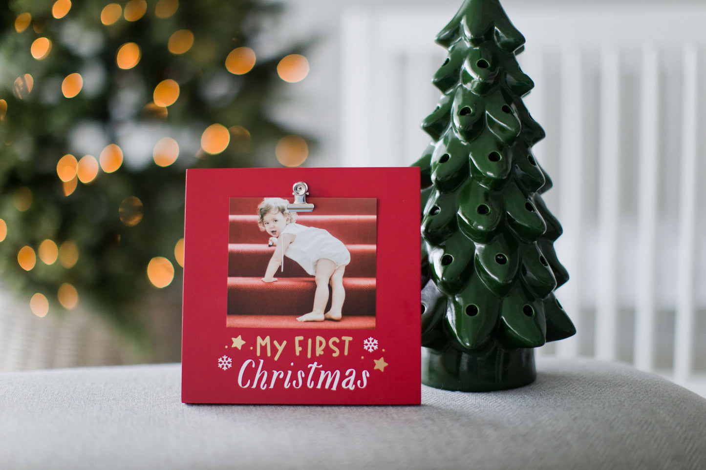 My First Christmas Holiday Frame