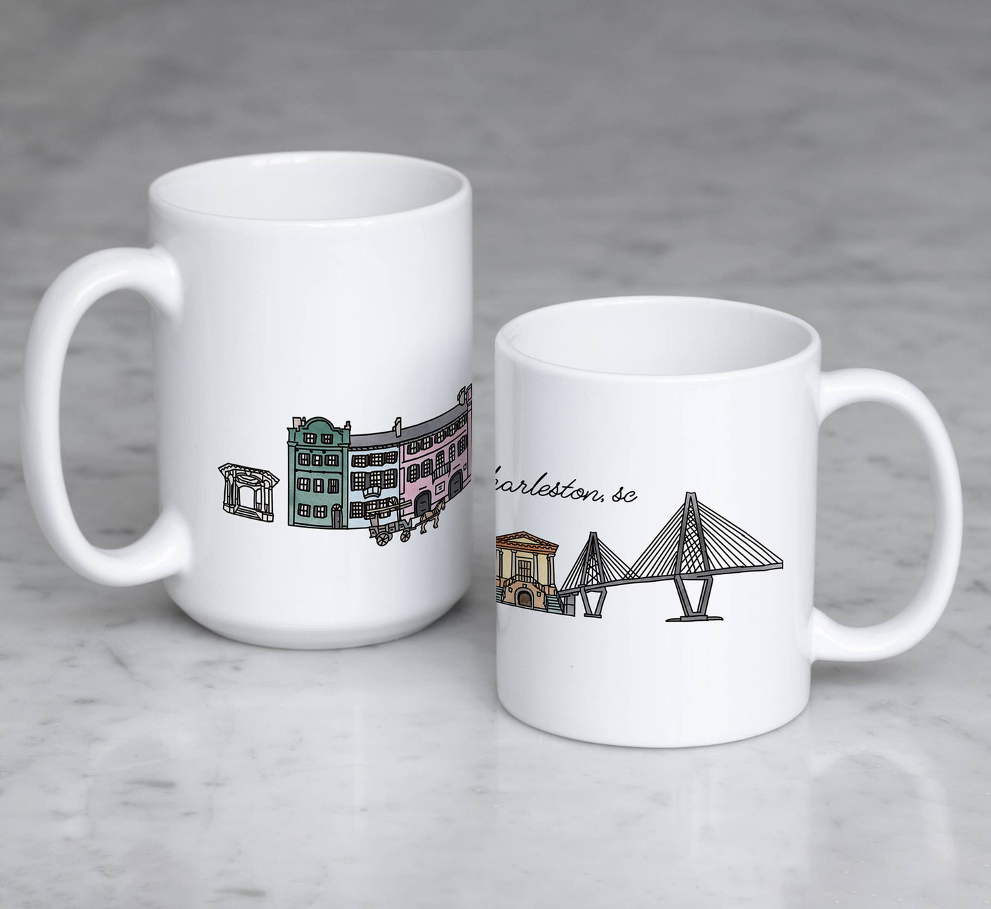 Custom Map Mugs - Custom City Coffee Mugs - Custom Order