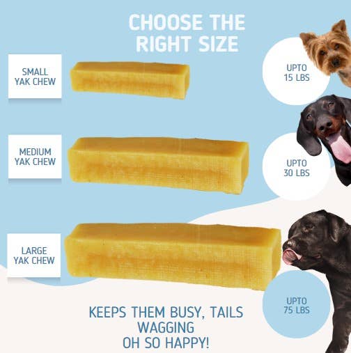 Gourmet YAK Cheese Chews! Made from Grass Fed, ecologically