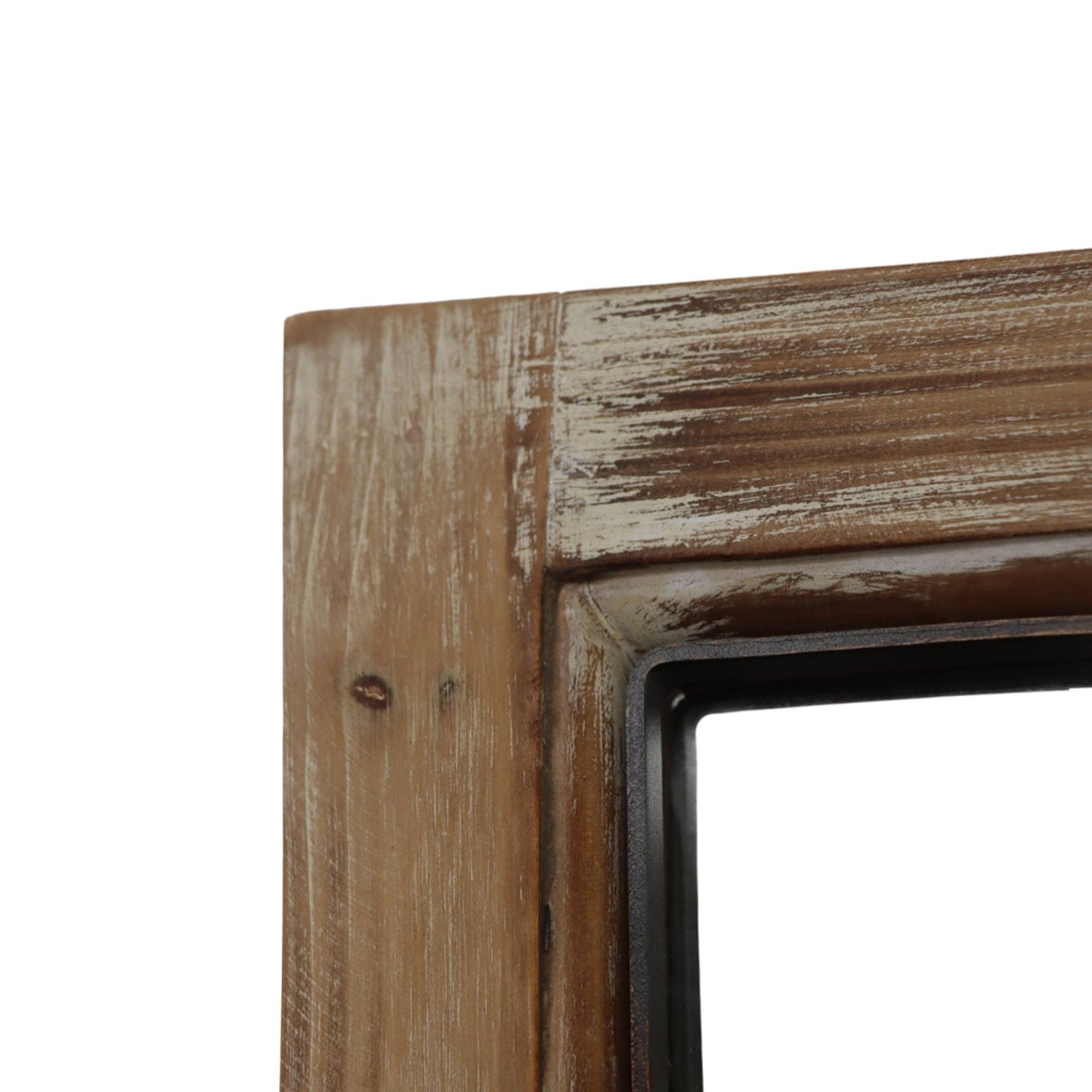 Accent Windowpane Wood Mirror