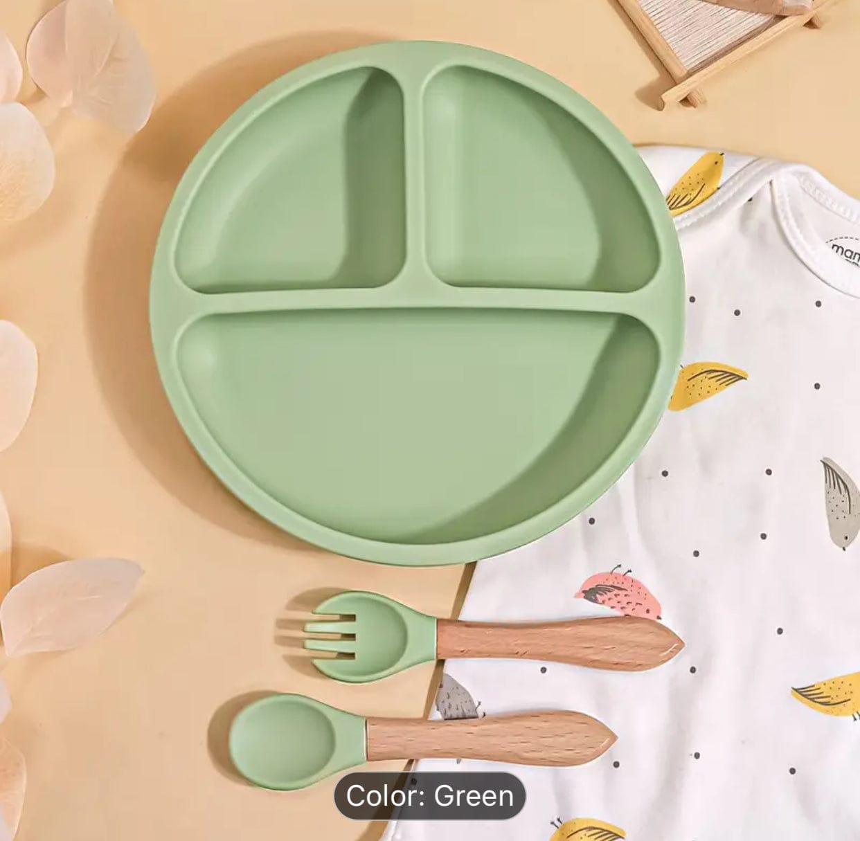 Baby Plate and Utensils