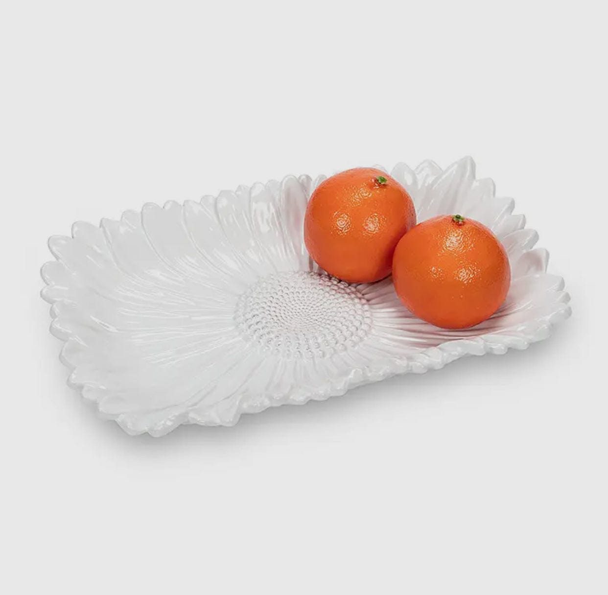 Large Rectangular Flower Platter