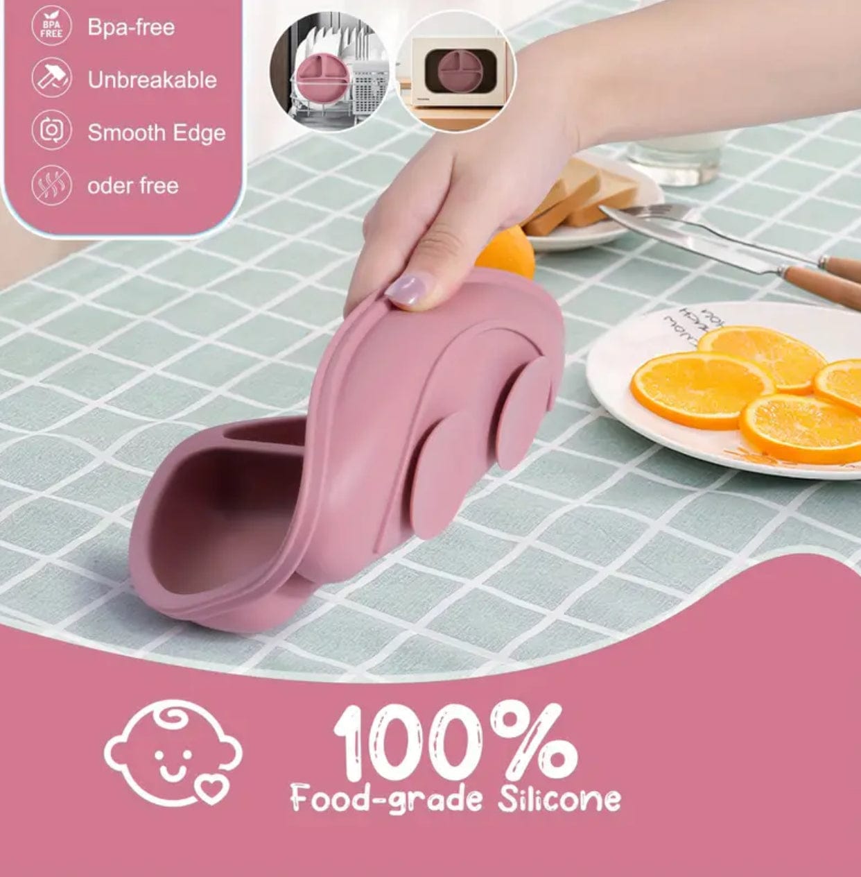 Baby Plate and Utensils
