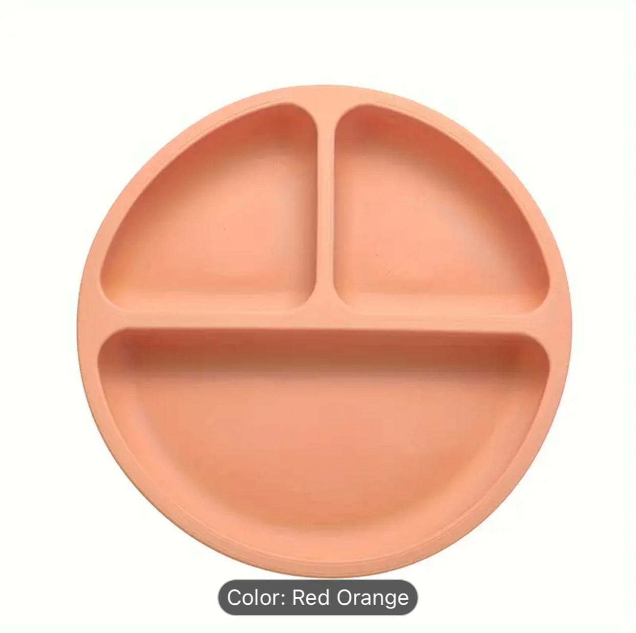 Silicone Baby Plate w/ Suction Cups