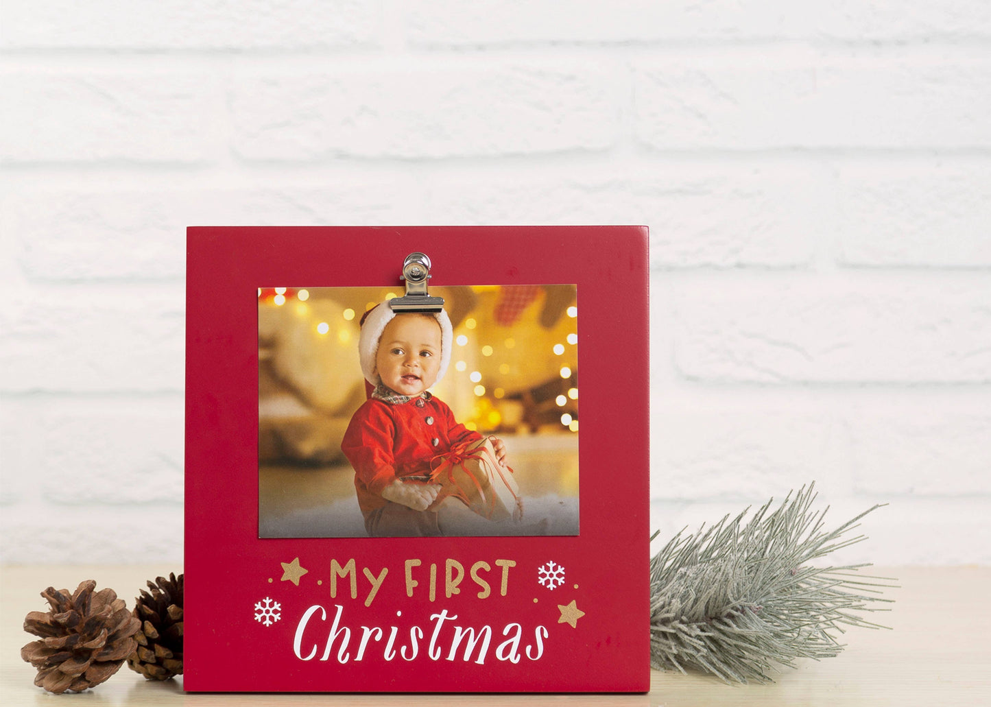 My First Christmas Holiday Frame