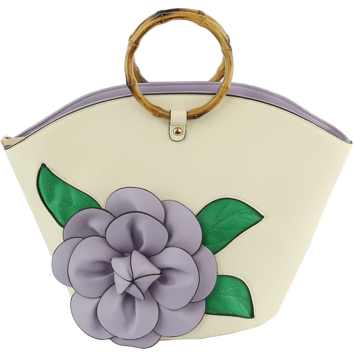 Women Flower Satchel Evening Purse Party Bag
