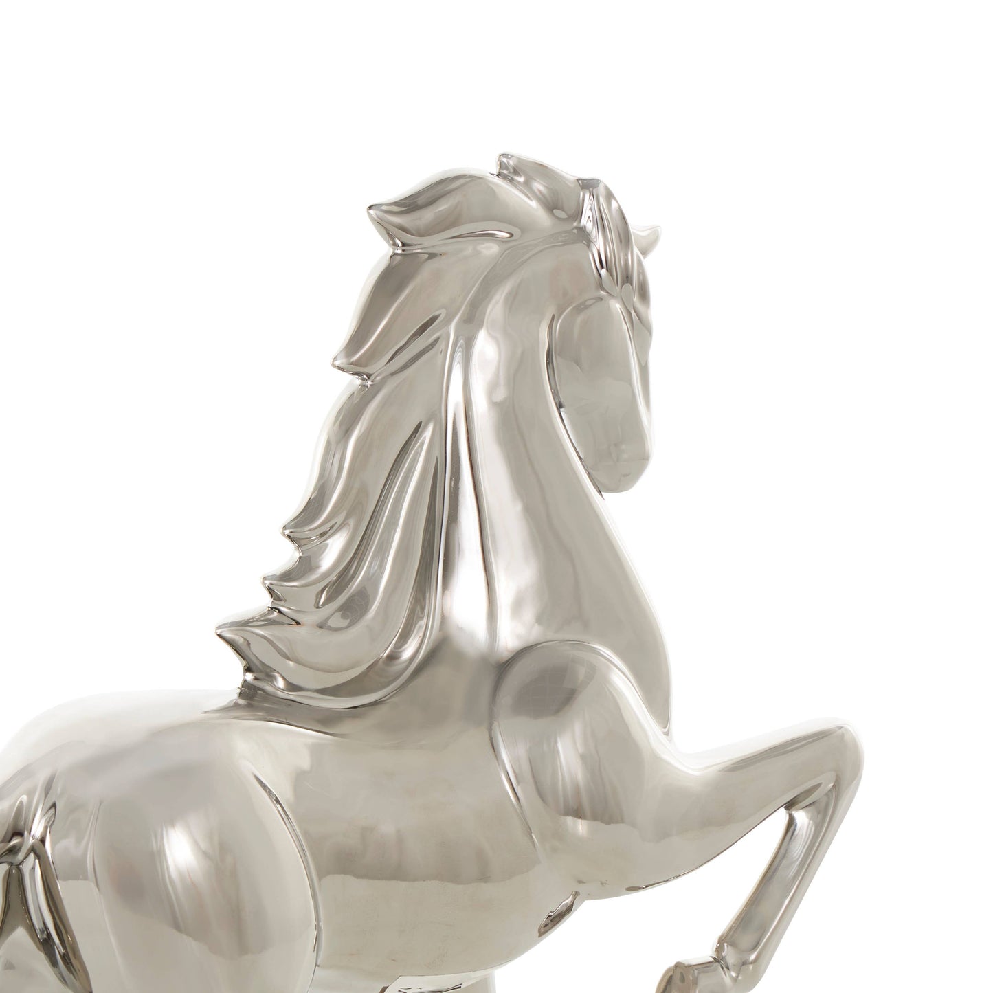 Silver Ceramic Sculpture