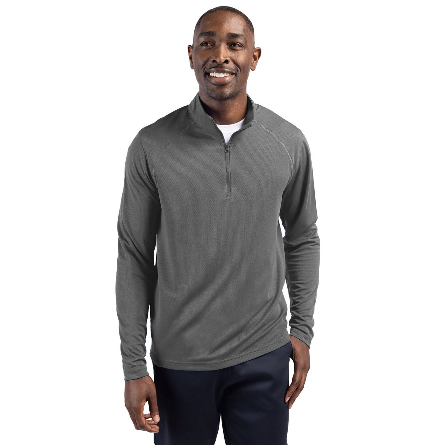 Clique Ice Pique Mens Half Zip Tech Pullover