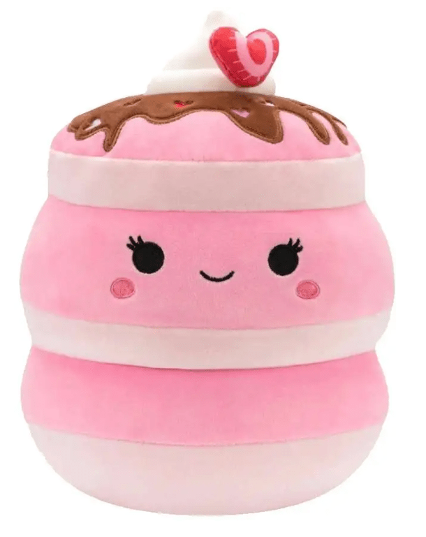 Shelly Strawberry Pancakes- Squishmallow Valentine Plush 8"
