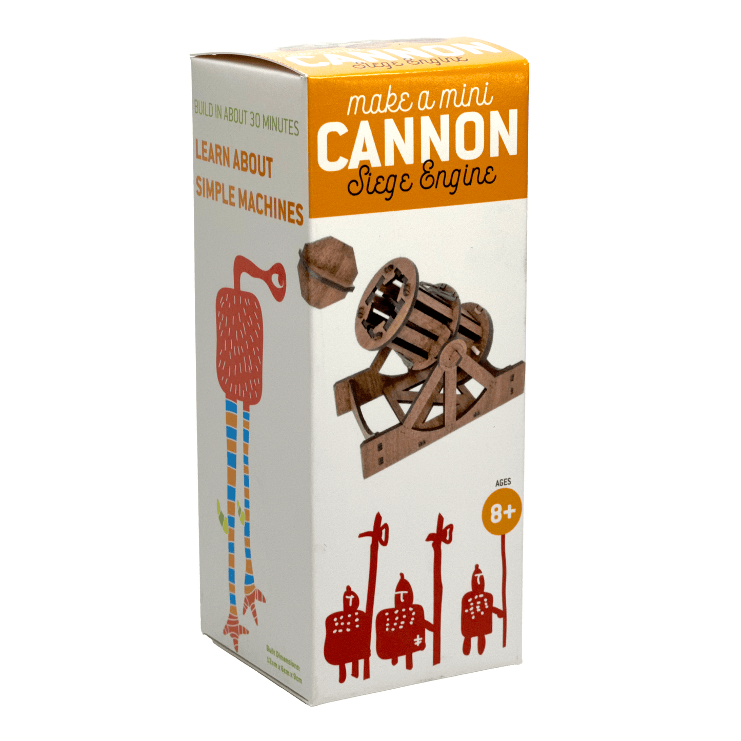 Mini Cannon : Wooden Engineering Model Building Kit