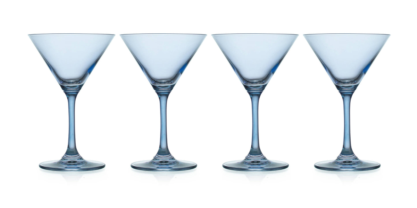 Set of Four Veneto Martini Glasses