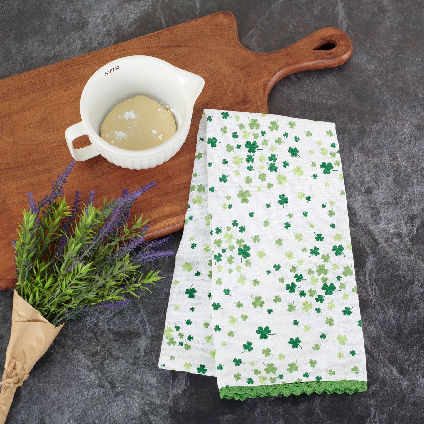 Mini Shamrocks Kitchen Towel