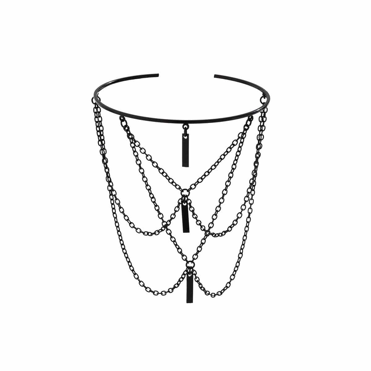 Punk Tassel Hang Chain Arm Cuff DPJAC2504