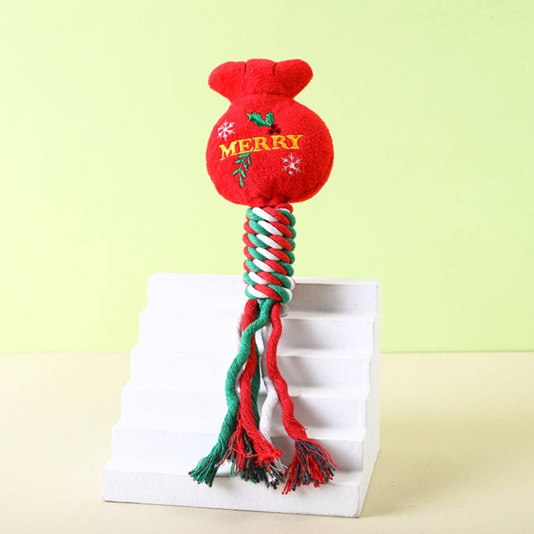 Cheerhunting - Holiday Tug Rope Toy