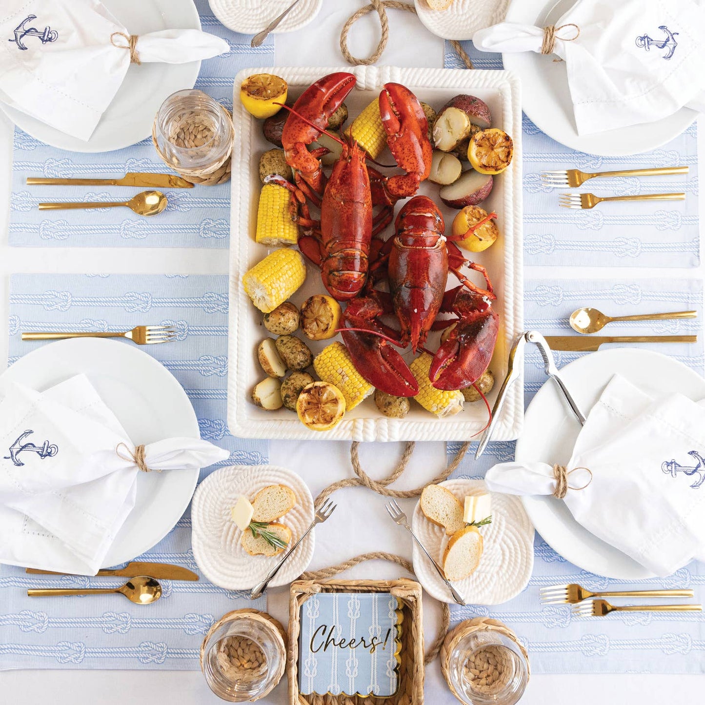 Nautical Knot Reversible Placemat