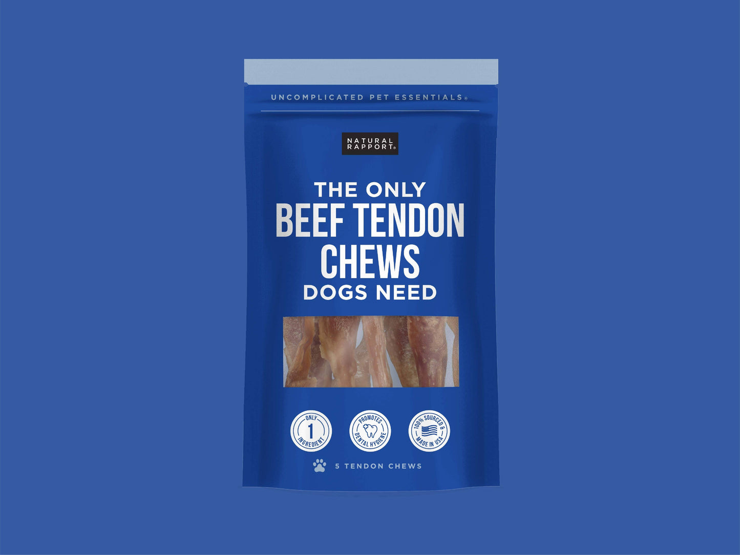 The Only Beef Tendon Chews Dogs Need