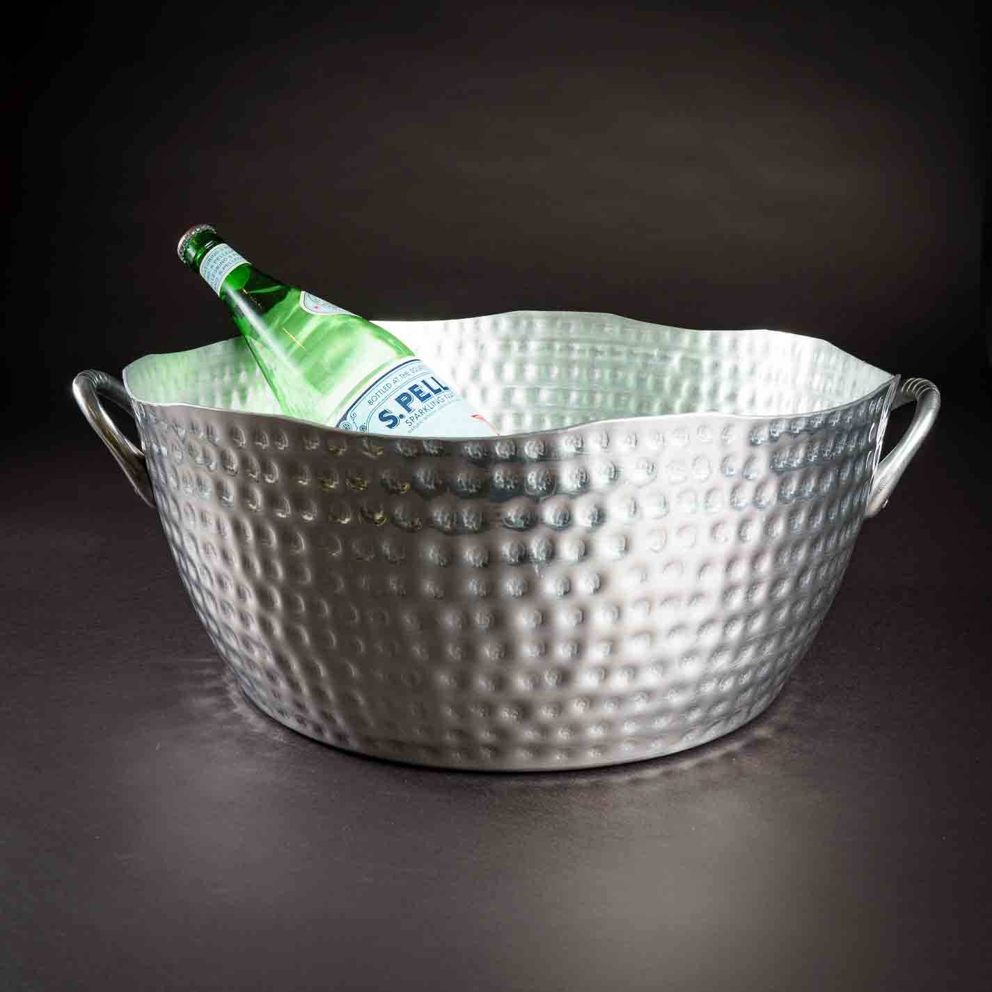 Hammered Round Tub
