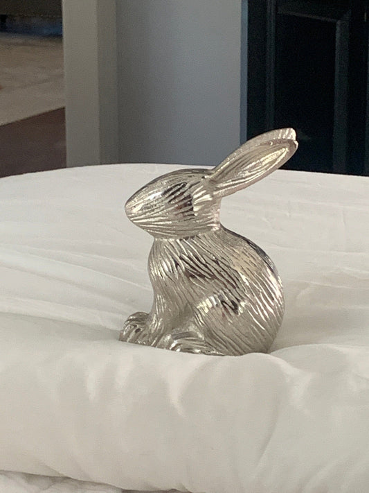 Small Silver Bunny