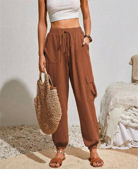 Casual trousers pocket cargo pants
