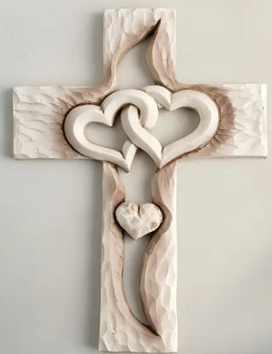 Triple Heart Cross