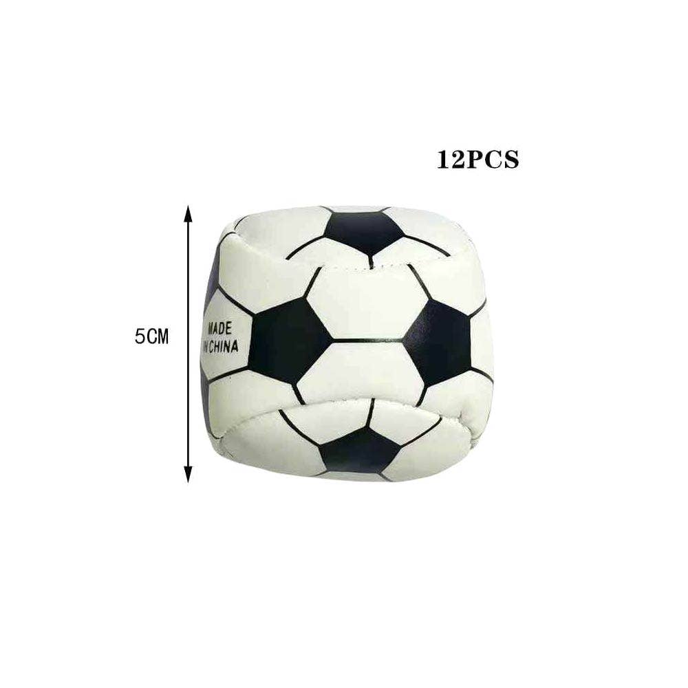 12PCS - Soccer Hacky Sack Toy Balls