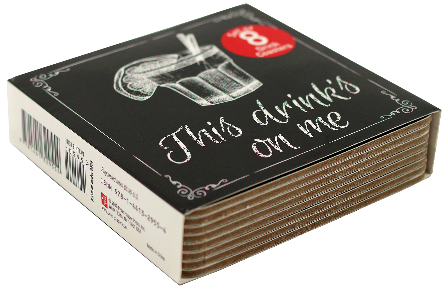 This Drink's on Me Coasters (Set of 8)