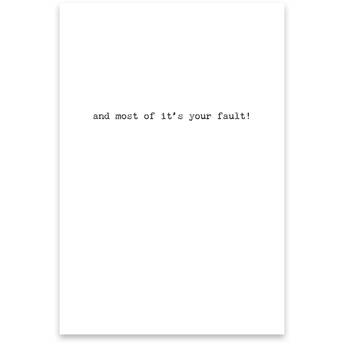 Through So Much Greeting Card